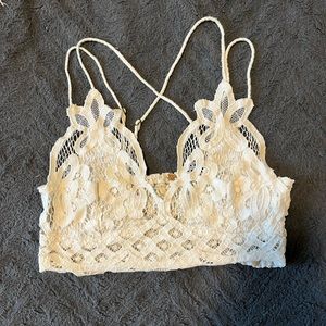 Free People white bralette
